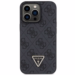 Guess GUHCP13LP4TDSCPK Ümbris jaoks iPhone 13 Pro / 13 - must Crossbody 4G Metal Logo