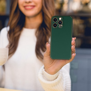 Tel Protect Luxury чехол для Xiaomi Redmi Note 11 Pro/Note 11 Pro 5G тёмно-зелёный