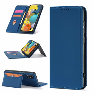 Magnetkaardi ümbris Xiaomi Redmi Note 11 Pro kott Kaardi rahakoti kaardi hoidja Sinine