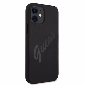 Guess GUHCP12SLSVSBK iPhone 12 mini 5.4" must/must kõvakott Script Vintage