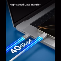 Spigen EB24012CC USB-C Kaabel 240W 120cm - valge