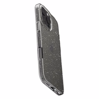 Spigen Liquid Crystal iPhone 16 Pro Ümbris - Clear Glitter