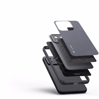 Dux Ducis Fino ümbris jaoks Xiaomi 13 cover with silicone frame hall