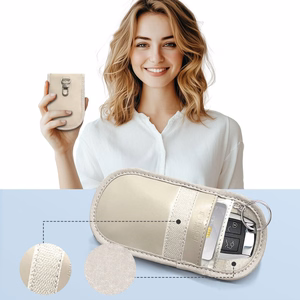 Tech-Protect KLR100 RFID Blocking Car Key Ümbris - Beige