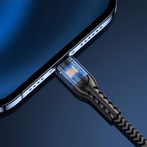 USB kaabel Joyroom N10 hall Lightning (komplekt 3 tk: 25cm / 120cm / 200cm)