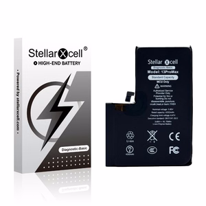 StellarXcell Diagnostic aku Apple iPhone 13 Pro Max jaoks, 4352 mAh (standardne mahutavus + kvaliteetne BMS-i koopia)
