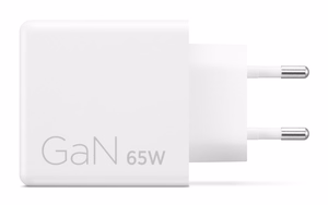 Lenovo Dual USB-C 65W GaN G0A6065WEU – kahe USB-C-pordiga GaN-laadija, 65 W