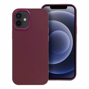 Чехол для iPhone 12 MINI Frame фиолетовый