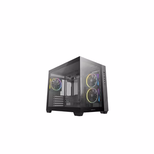 Deepcool Case CG330 3F Black Micro ATX
