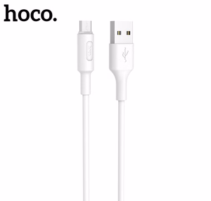 USB kaabel Hoco X25 microUSB 1.0m valge