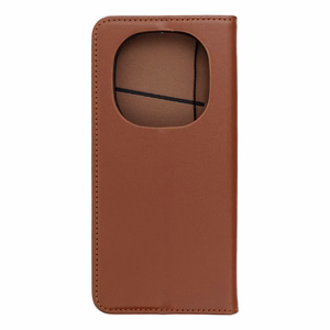 SMART PRO Book leather ümbris jaoks XIAOMI Redmi Note 14 PRO 4G brown
