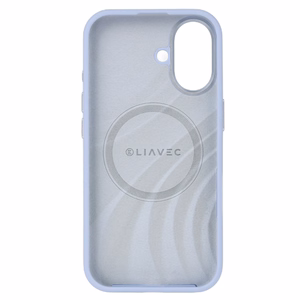 Liavec Silky ümbris metallist kaamera raamiga Iphone 17 jaoks sinine