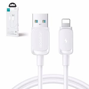 Joyroom Multi-Color Series A14 Lightning / USB-A 2.4A 1.2 m cable - white