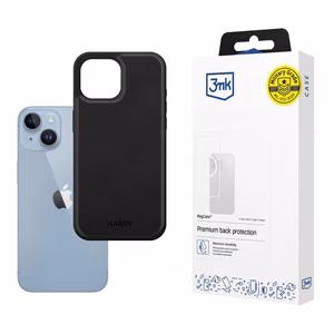 3mk Hardy Apple Silky Leather MagCase jaoks Apple iPhone 14 - Must