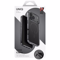 Uniq Clario Magclick Charging Ümbris jaoks iPhone 17 Pro Max - must