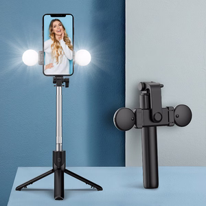 Selfipulk WR1YXS teleskoopstatiiv 0.71m rõngaslambiga - must