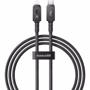 Baseus Unbreakable USB-C kuni Lightning kaabel 1 m, 20W, must