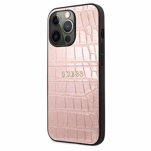 Guess Croco Strap Collection iPhone 13 Pro / 13 6.1" Ümbris - roosa