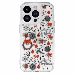 TEL PROTECT Christmas Ümbris jaoks Samsung S23 Design 5 Clear