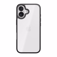 Rock Guard Lens Protection Series Ümbris for Iphone 17 läbipaistev-must