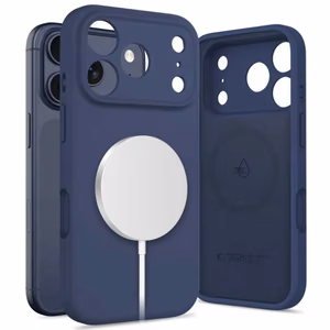 Tech-Protect Silicone MagSafe Ümbris jaoks iPhone 17 Pro - Navy sinine