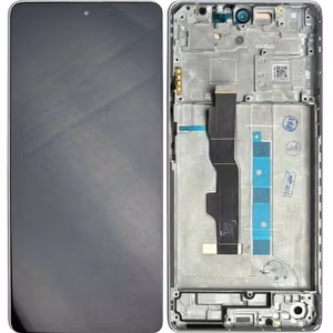 LCD ekraan Xiaomi Redmi Note 13 5G puuteekraaniga koos raamiga Arctic White originaal (service pack)