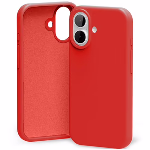 Mercury Silicone чехол iPhone 17, красный
