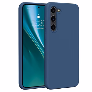 Etteri Silicone ümbris jaoks Samsung Galaxy S23 Plus dark sinine