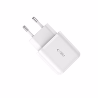 Tech-Protect C20W laadija USB-C PD 20W / USB-A QC 3.0 - valge