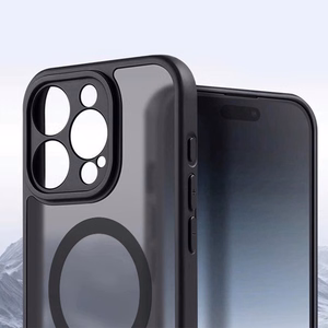 Full Matte Mag Cover jaoks Realme 15/15 Pro 5G must