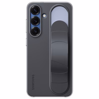 Samsung Standing Grip Ümbris EF-GS936CBEGWW Silicone Ümbris with Holder / Stand jaoks Samsung Galaxy S25+ - Must