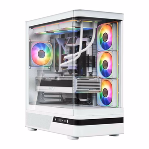 MODECOM Volcano AQ100 ARGB kesktornkorpus, valge