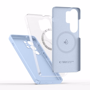 Tech-Protect Силиконовый MagSafe Чехол для Samsung Galaxy S26 Ultra - синий
