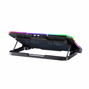 Wozinsky WDCX-A26 NitroCool RGB mängude sülearvuti jahutusalus must