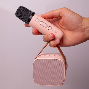 Maxlife Bluetooth-karaokekõlar MXKS-100 roosa