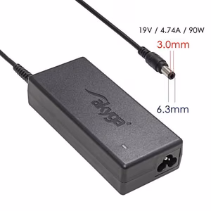 Laadija sülearvutile Akyga AK-ND-27 (19V / 4.74A 90W 5.5 x 3.0mm + pin) SAMSUNG 1.2m