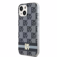 DKNY IML Checkered Mono Pattern & Printed Stripes MagSafe Ümbris jaoks iPhone 15/14/13 - Must