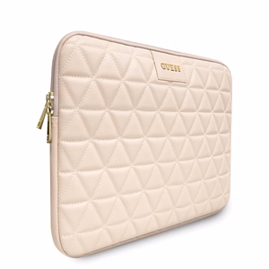 Guess Quilted cover jaoks a 13" laptop - roosa