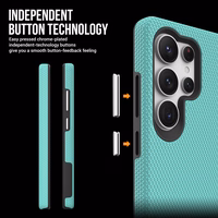 Perfectionists Triangle Ümbris Samsung S928 S24 Ultra roheline