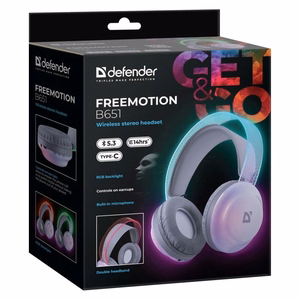 DEFENDER BLUETOOTH kõrvaklapid FREEMOTION B651