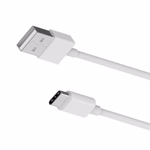 Borofone BX3 USB-A–USB-C kaabel, 1 m, 3 A, valge