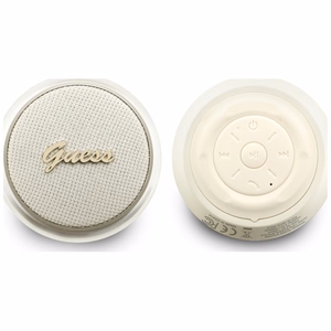 Guess 5 W Script Metal Logo Bluetooth-kõlar, kuldne
