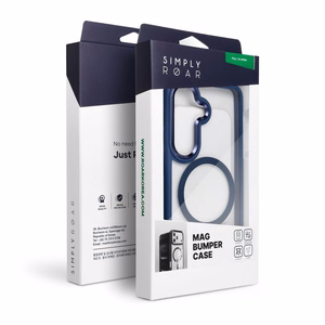 ROAR ümbris MAG BUMPER, ühilduv MagSafe-ga, SAMSUNG S26 Ultra, tumesinine