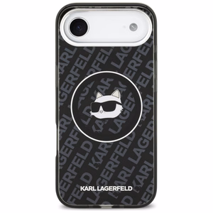 Karl Lagerfeld IML Choupette Head Logo MagSafe iPhone Air Ümbris - must