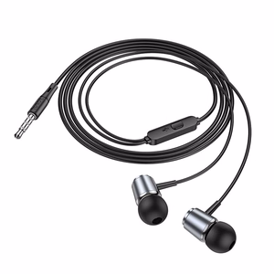 HOCO wire kõrvaklapid Jack 3,5 mm with microphone M108 metal hall