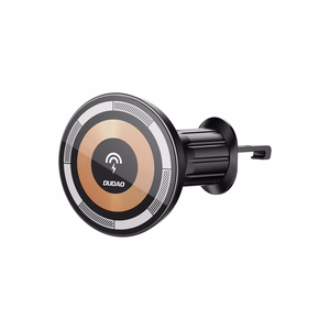 Magnetic hoidja with MagSafe inductive Laadija jaoks cockpit/air vent 15W Dudao F12MAX+ - must
