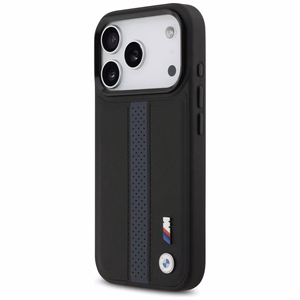 BMW M Perforated Stripe Logo MagSafe Ümbris jaoks iPhone 17 Pro - Sinine