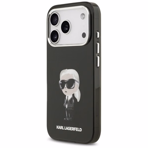 Karl Lagerfeld IML Aquarelle Karl & Logo MagSafe Ümbris jaoks iPhone 17 Pro - must