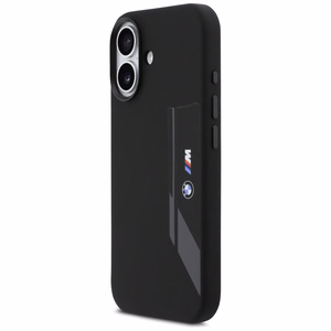 BMW M Silicon Vertical Logo MagSafe Ümbris jaoks iPhone 17 - must