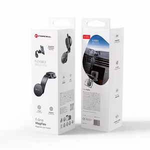 Magnetic car phone hoidja compatible with Magsafe Forcell F-Grip MagFlex windshield / dashboard must